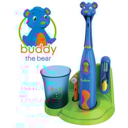 Brusheez Multicolored Buddy the Bear Electric Toothbrush
