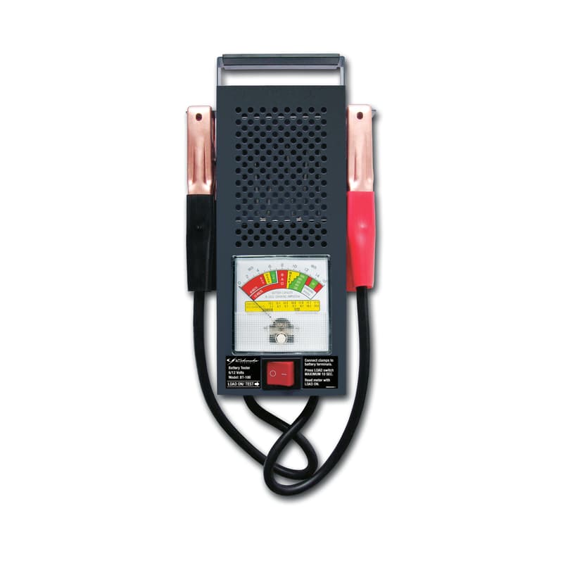 Schumacher 6 & 12 V 100 amps Analog Battery Tester Mfr# BT-100