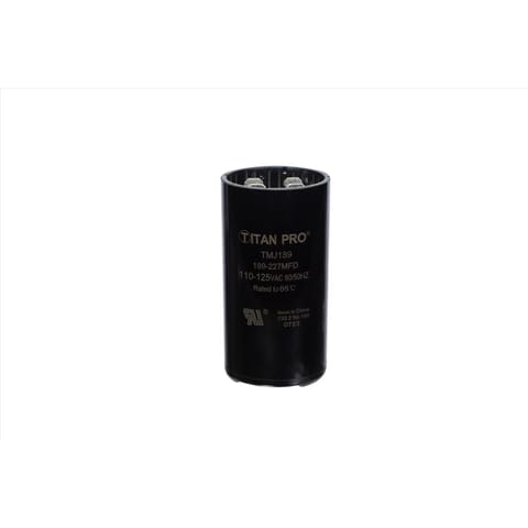 Titan Pro 189-227 MFD 125 V Round Start Capacitor Mfr# TMJ189