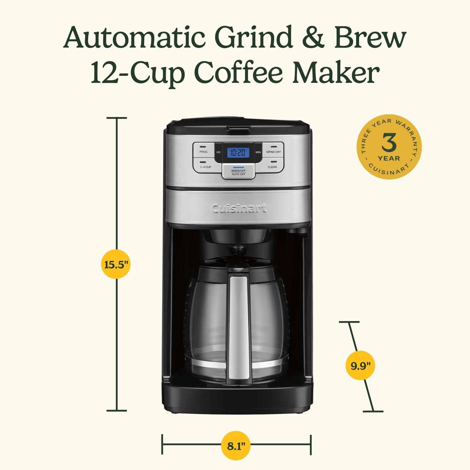 Cuisinart Grind and Brew Coffee Maker - Thumbnail 3