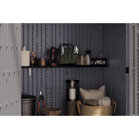 Suncast 7 ft. x 4 ft. Resin Standard Storage Shed with Floor Kit