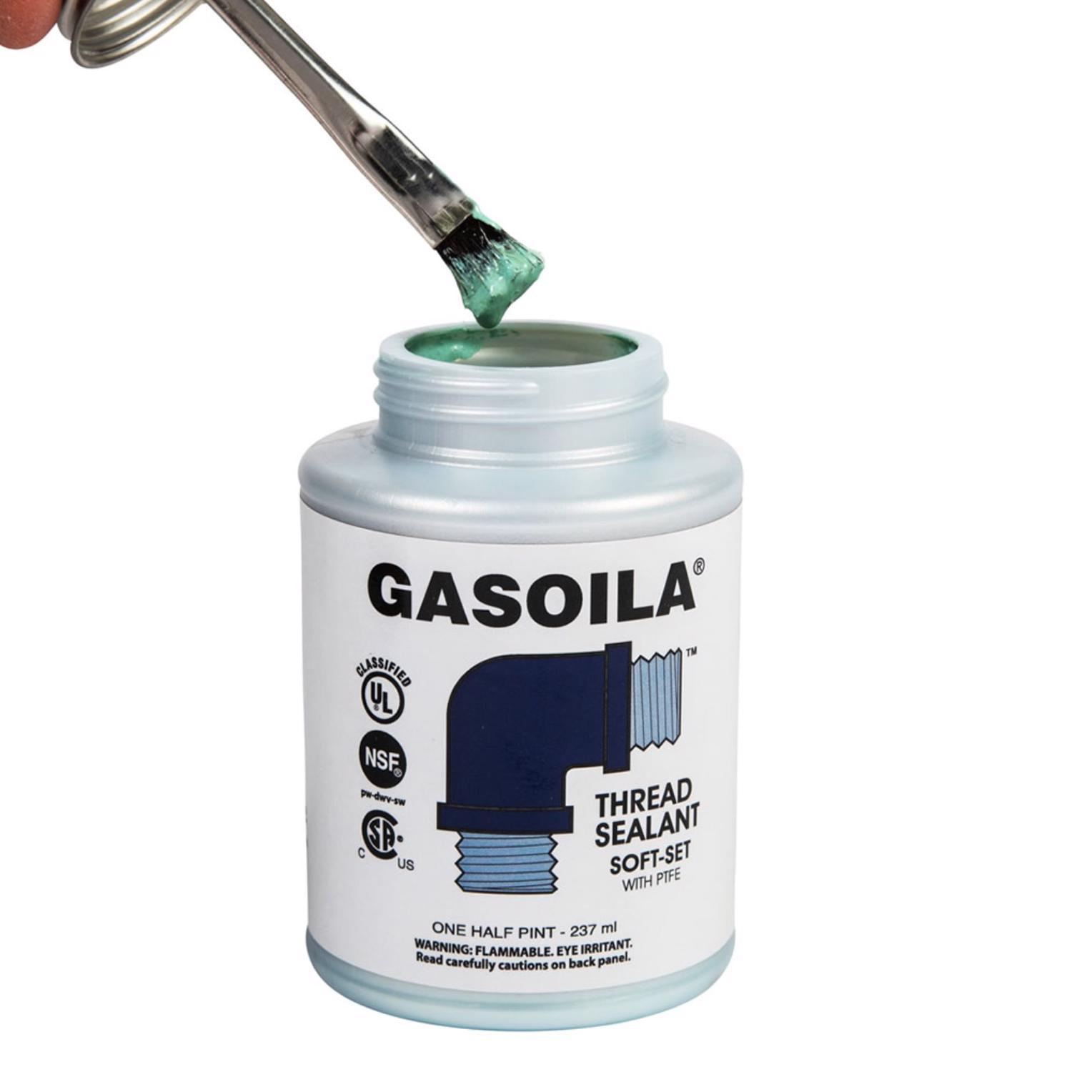 Gasoila Natural Pipe Thread Sealant 8 oz Mfr# SS08-6 - Ace Hardware