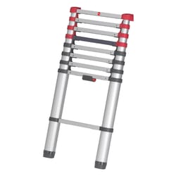 Hailo 8.6 ft. H Aluminum Telescoping Multi-Position Ladder 330 lb. cap.