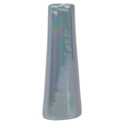 Chive Galaxy 6 in. H X 2 in. L Glazed Blue Ceramic Bud Vase