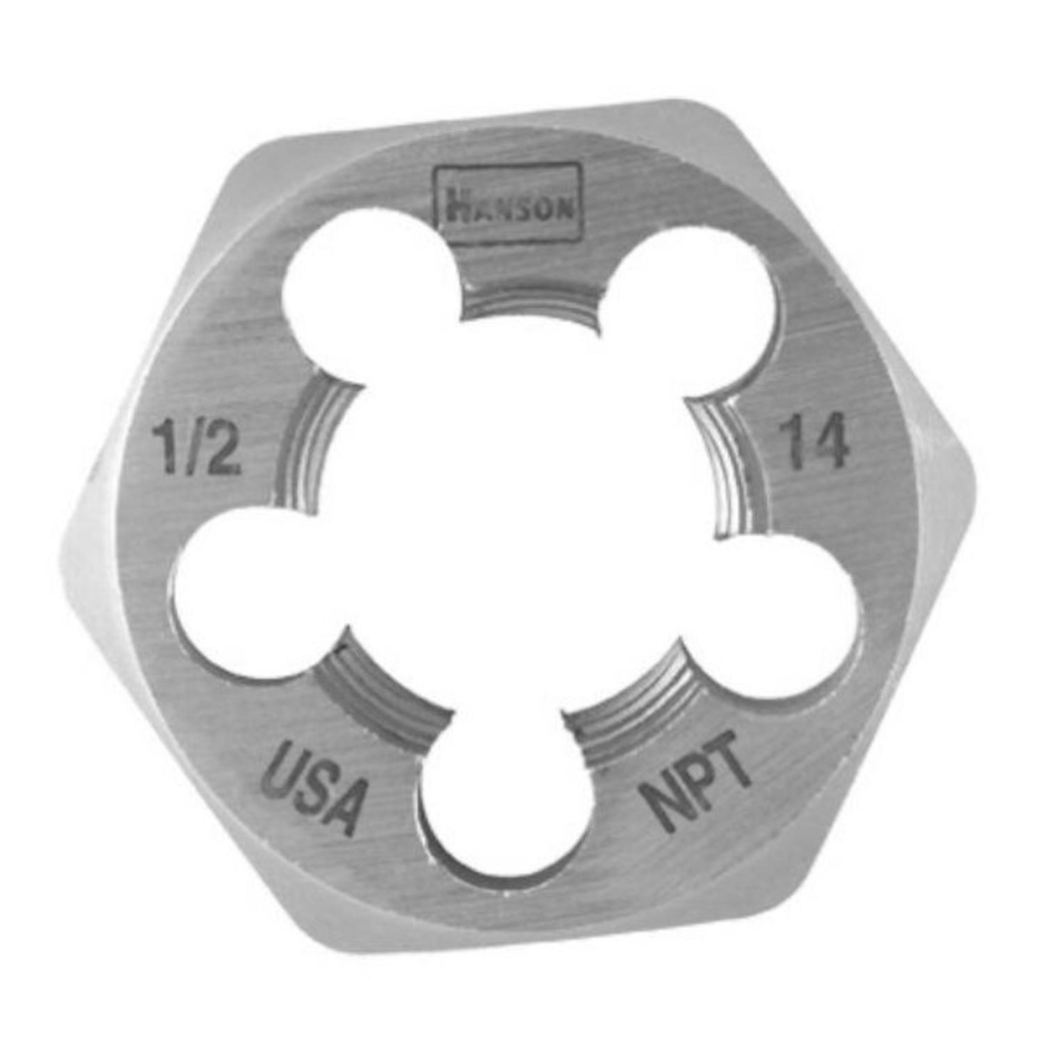 Photos - Tap / Die IRWIN Hanson SAE 1/2 in. Hexagon Die 7005 