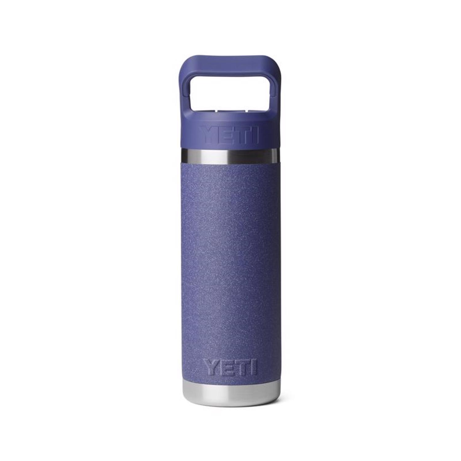 YETI Rambler 18 oz Moon Dust BPA Free Bottle with Straw Cap Mfr