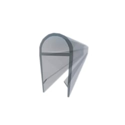 The Water Stopper 72 in. H X 2 in. W Clear Shower Door Sweep