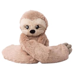 Hugimals World Hugarounds Sawyer the Sloth Weighted Neck and Shoulder Wrap Brown