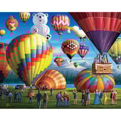 Boardwalk Outdoor Adventure Balloon Launch Jigsaw Puzzle Multicolored 1000 pc