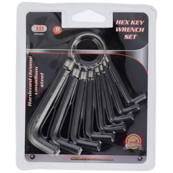 JMK Illinois Industrial Tool SAE Hex Key Wrench Set 8 pc