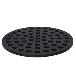 Sioux Chief 6-1/2 in. Matte Black Round Cast Iron Floor Drain Strainer