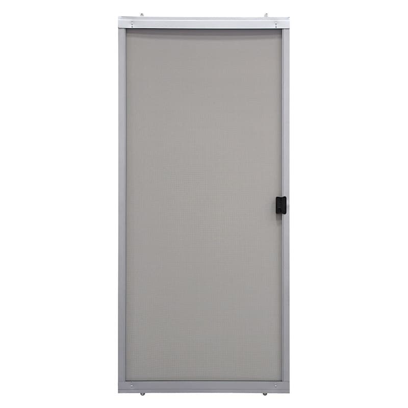 Precision 80-3/4 in. H X 48 in. W Breezeway Gray Steel Adjustable