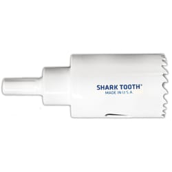 Century Drill & Tool Shark Tooth 1-1/2 in. Bi-Metal 1-7/8 in. L X 3/8 in. D One Piece Hole Saw