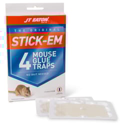 JT Eaton Stick-Em Pro Series Small Glue Trap For Mice 4 pk