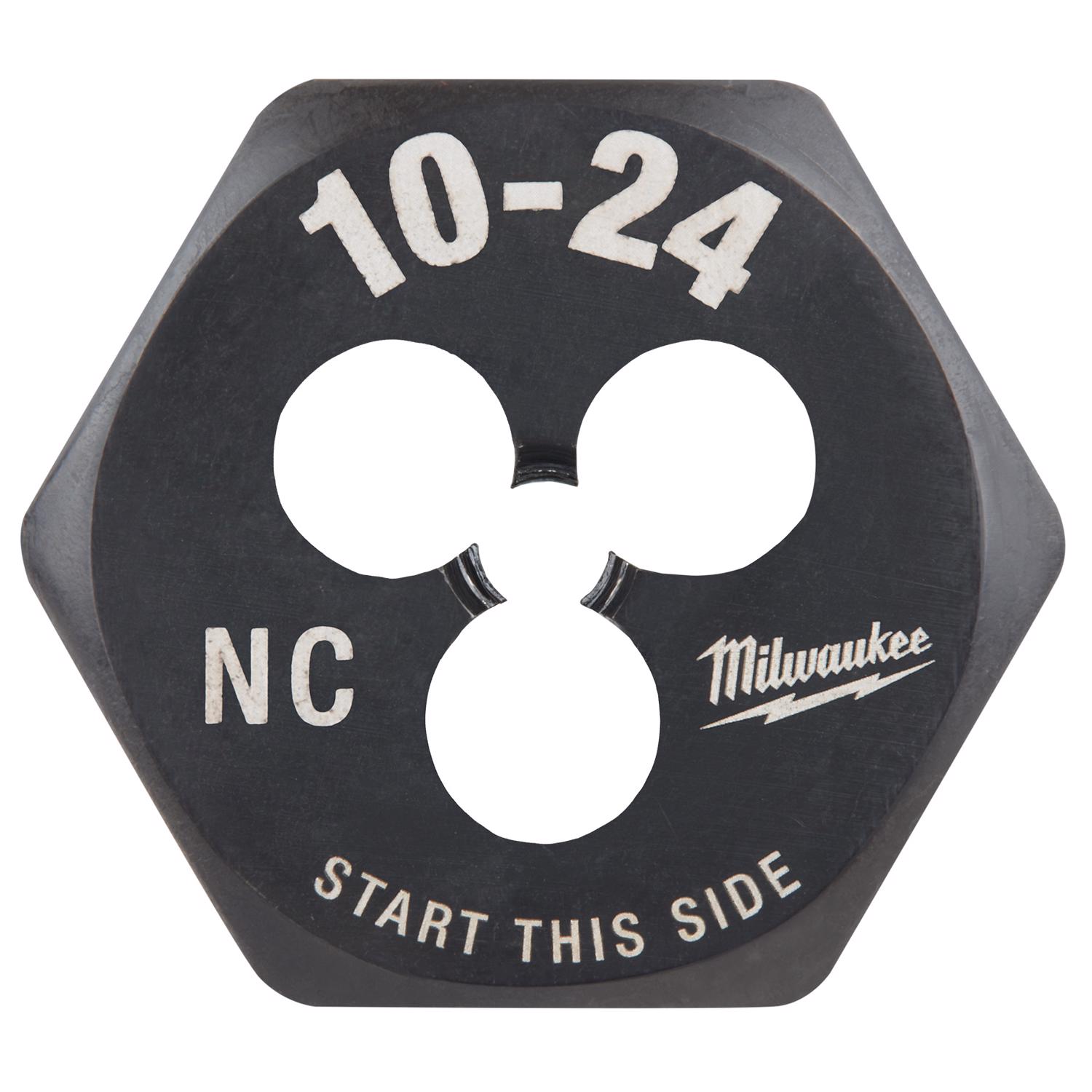 Milwaukee SAE 10-24 Hex Threading Die