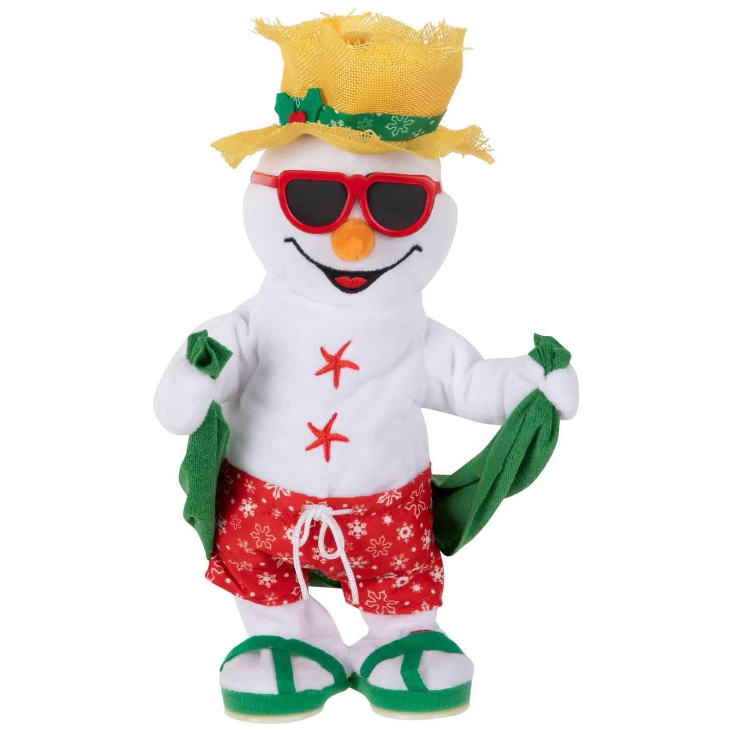 Gemmy Multicolored Happy Dance Snowman Animated Decor Mfr# 886142
