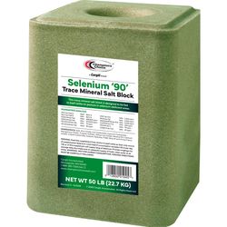 Champion's Choice Selenium 90 Salt Block For Cattle 50 lb