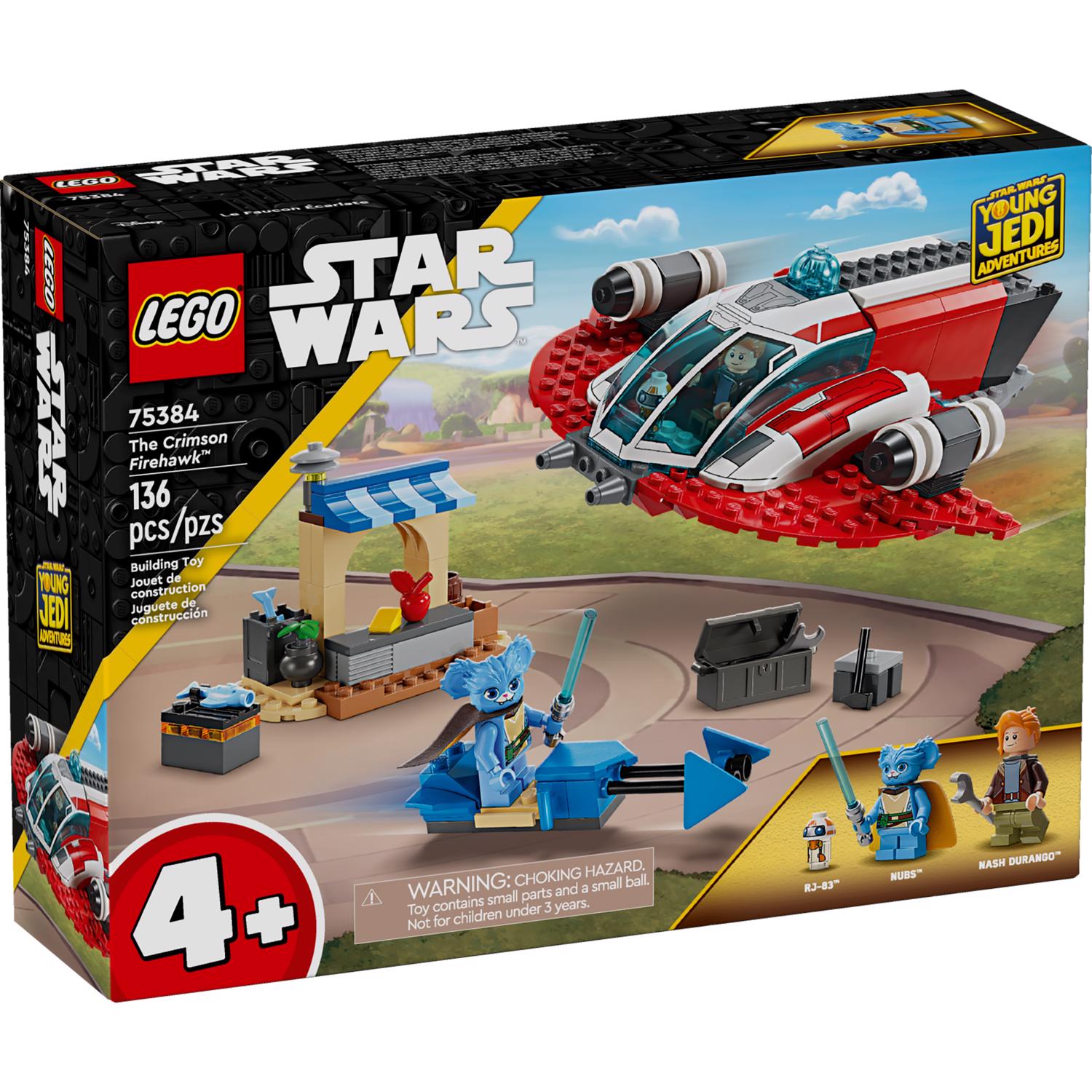 LEGO Star Wars Crimson Firehawk Building Set Multicolor 136 pc