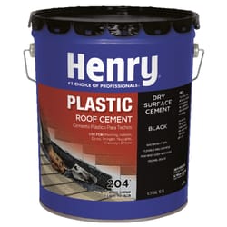 Henry Smooth Black Asphalt Roof Cement 4-3/4 gal