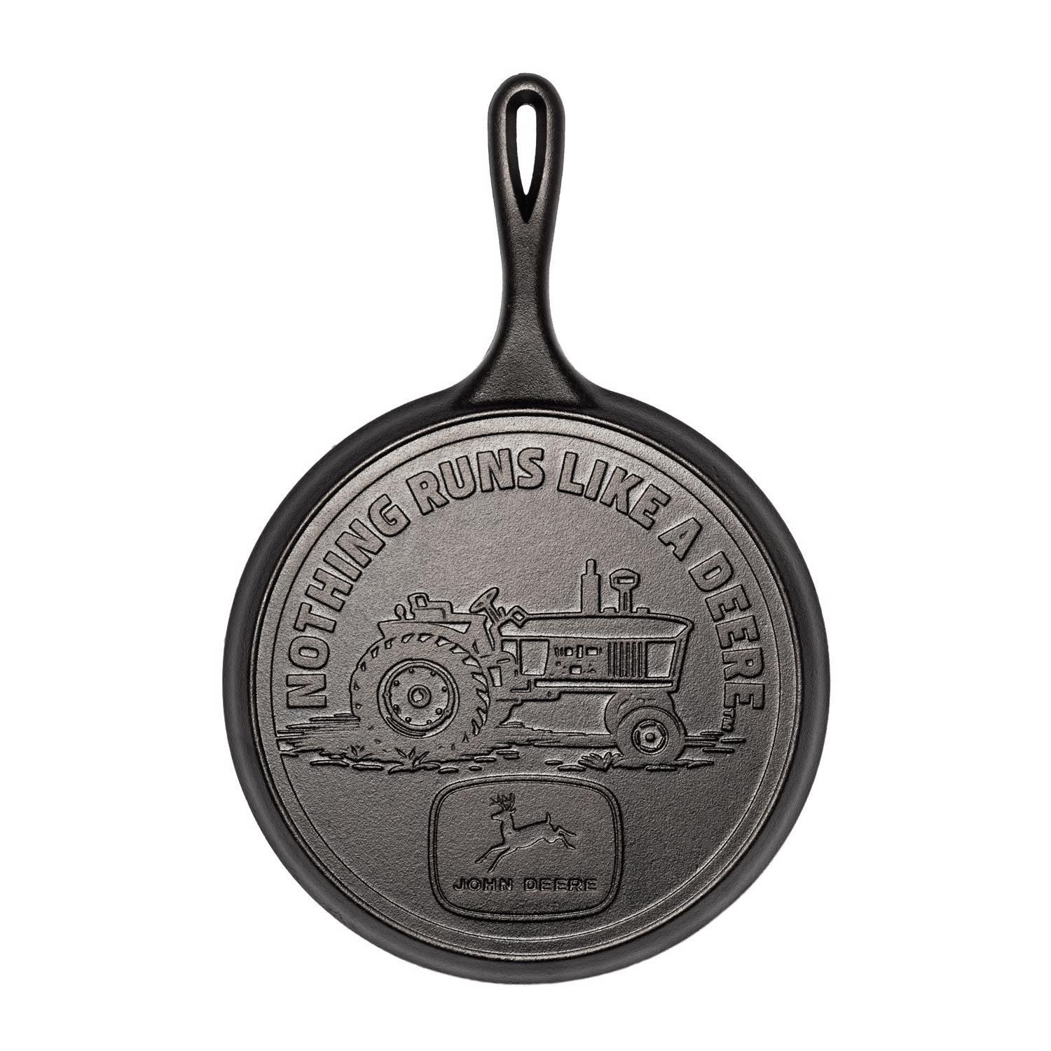 Lodge Cast Iron Griddle Pan 10.5 in. Black
