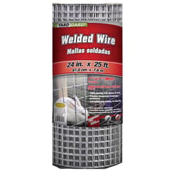 YardGard 24 in. H X 15 ft. L Galvanized Steel Welded 1 in. X 1 in. in.