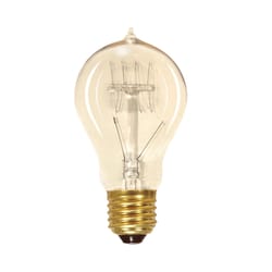 Satco 60 W A19 Specialty Incandescent Bulb E26 (Medium) Soft White 1 pk