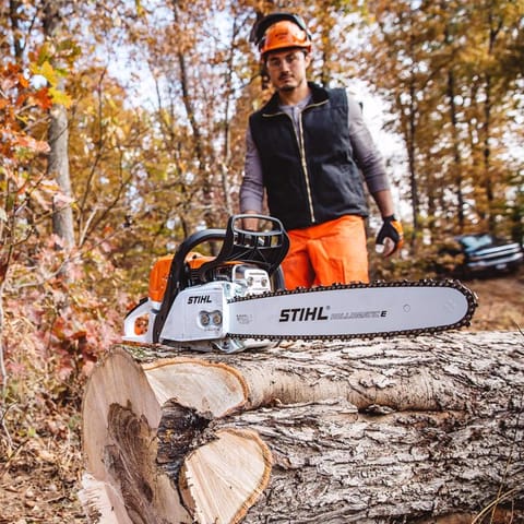 STIHL MS 391 25 in. 64.1 cc Gas Chainsaw Mfr# 11402000592 - Ace