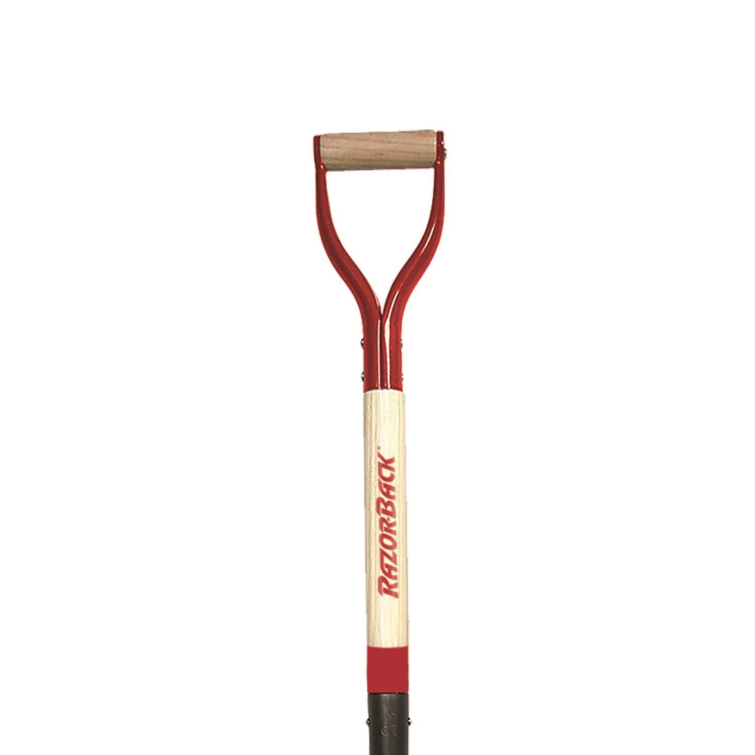 Razor-Back 44.5 in. Steel Scoop Western Pattern Shovel Wood Handle