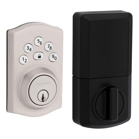 Leadjoy Saber Plus 新品未開封 Magic Cap No2付 Kwikset Satin Nickel Metal Electronic Keypad Entry Lock Mfr