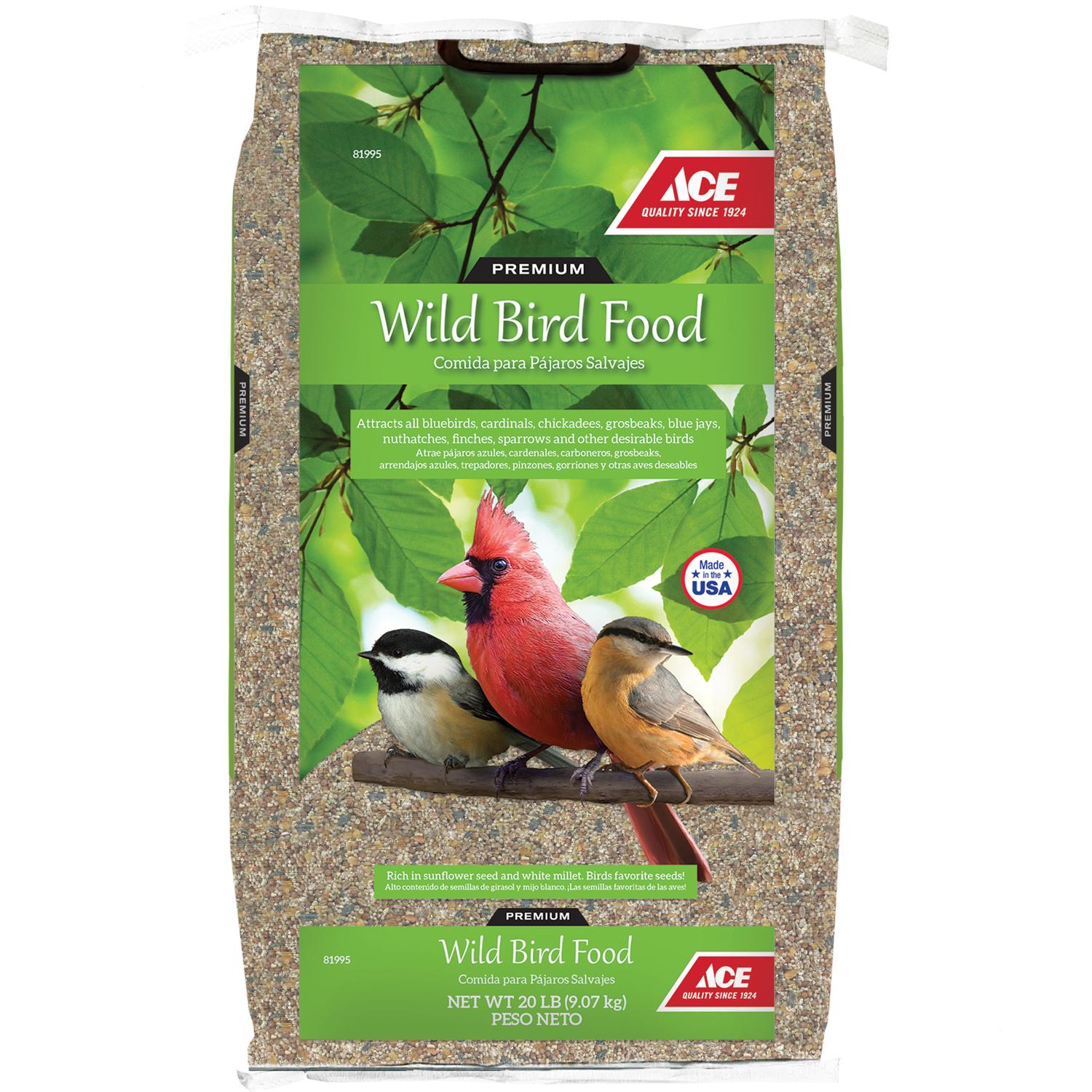 Ace Hardware Ace Premium Wild Bird Food 20 lb