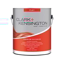 Clark+Kensington Flat Black House & Trim Paint & Primer Exterior 1 gal