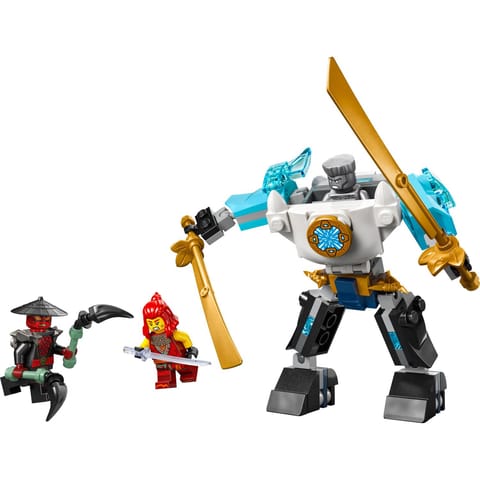 LEGO Ninjago Zane's Battle Suit Mech Building Set Multi 92 pc Mfr
