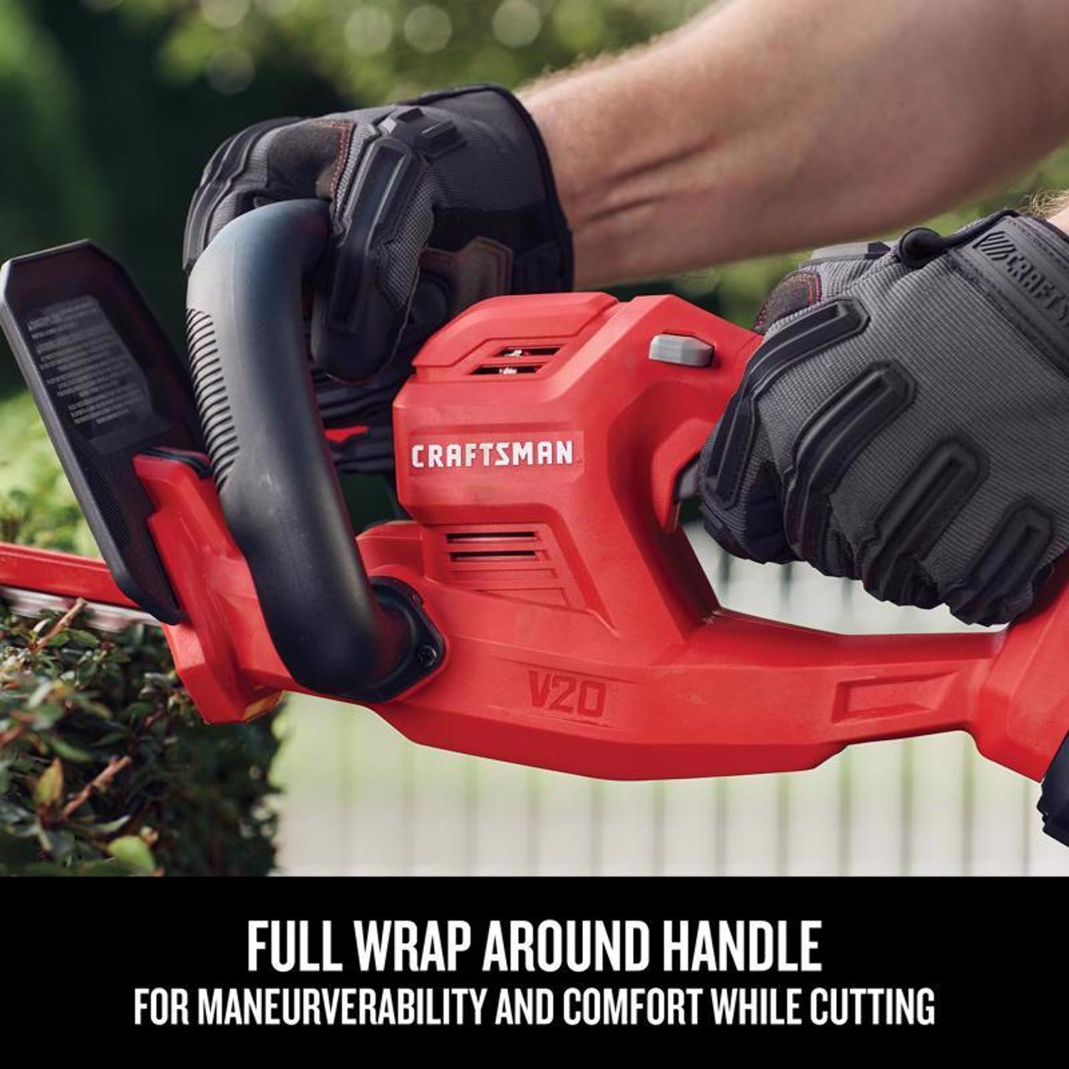 Craftsman V20 CMCHT810C1 Hedge Trimmer - Thumbnail 3