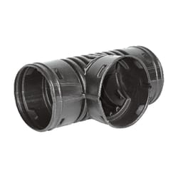 Advanced Drainage Systems Schedule 40 6 in. Snap X 6 in. D Snap Polyethylene Blind Tee 1 pk