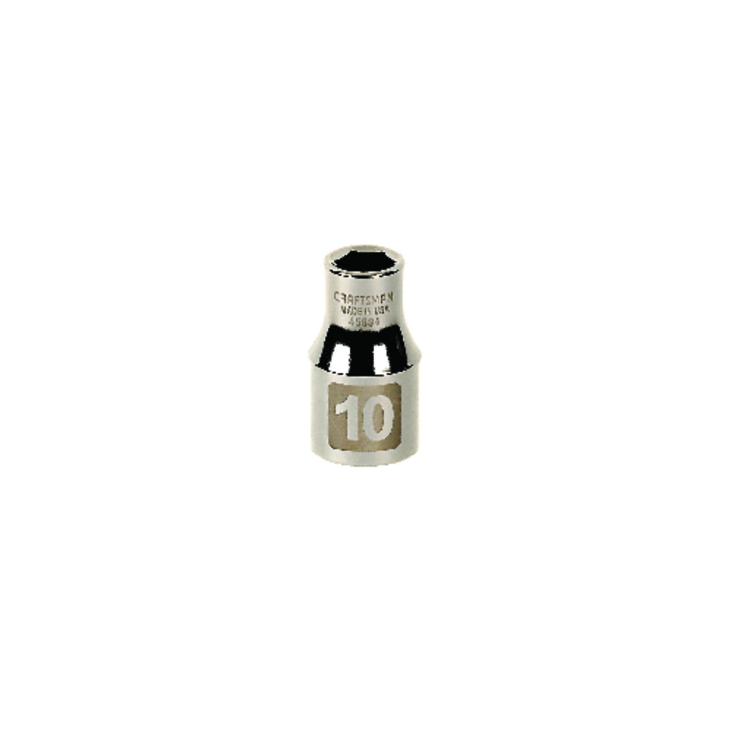 Craftsman 10 mm X 1/2 in. drive Metric 6 Point Standard Socket 1 pc
