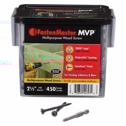 FastenMaster MVP 2-1/2 in. L Torx Ttap Wood Screws 450 pk