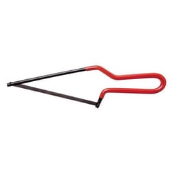 Superior Tool 6 in. High Carbon Steel Mini Hacksaw Black/Red 1 pc