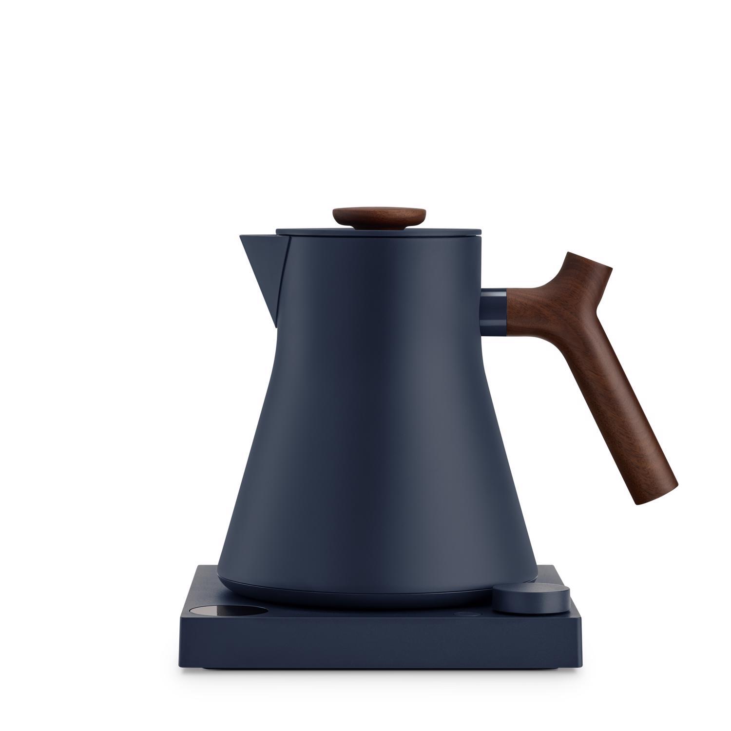 Fellow 0.9 L Stone Blue/Maple Electric Kettle