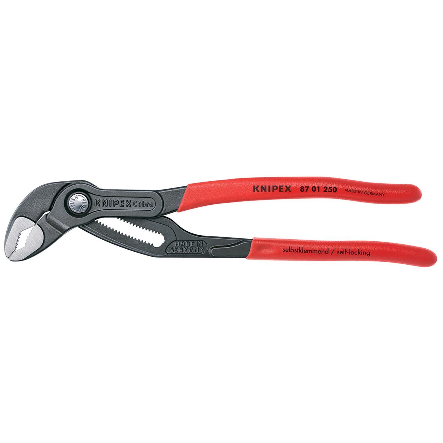 Knipex Cobra 10 in. Chrome Vanadium Steel Water Pump Pliers Mfr
