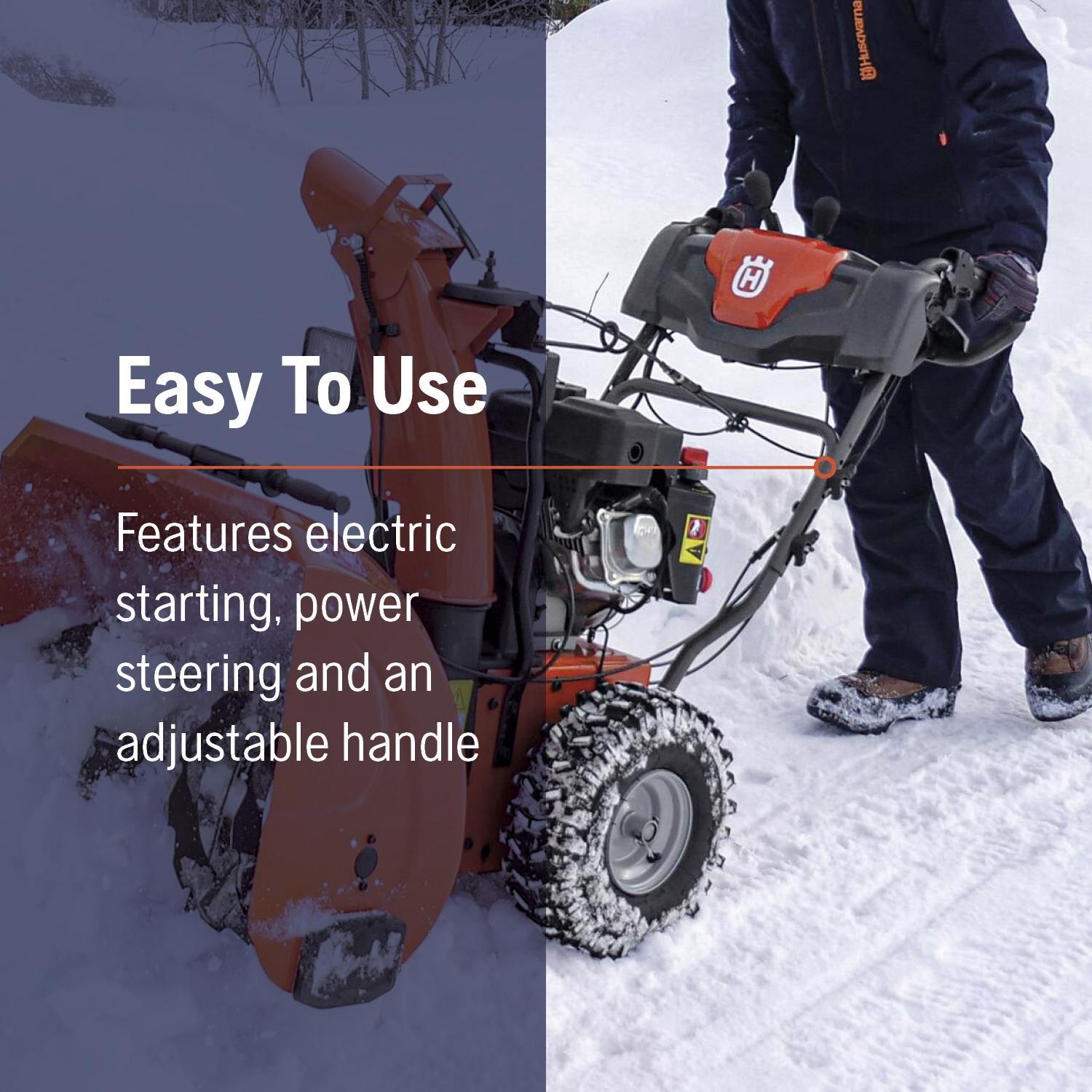 Husqvarna ST 227 27 in. 252 cc Two stage Gas Snow Thrower Tool
