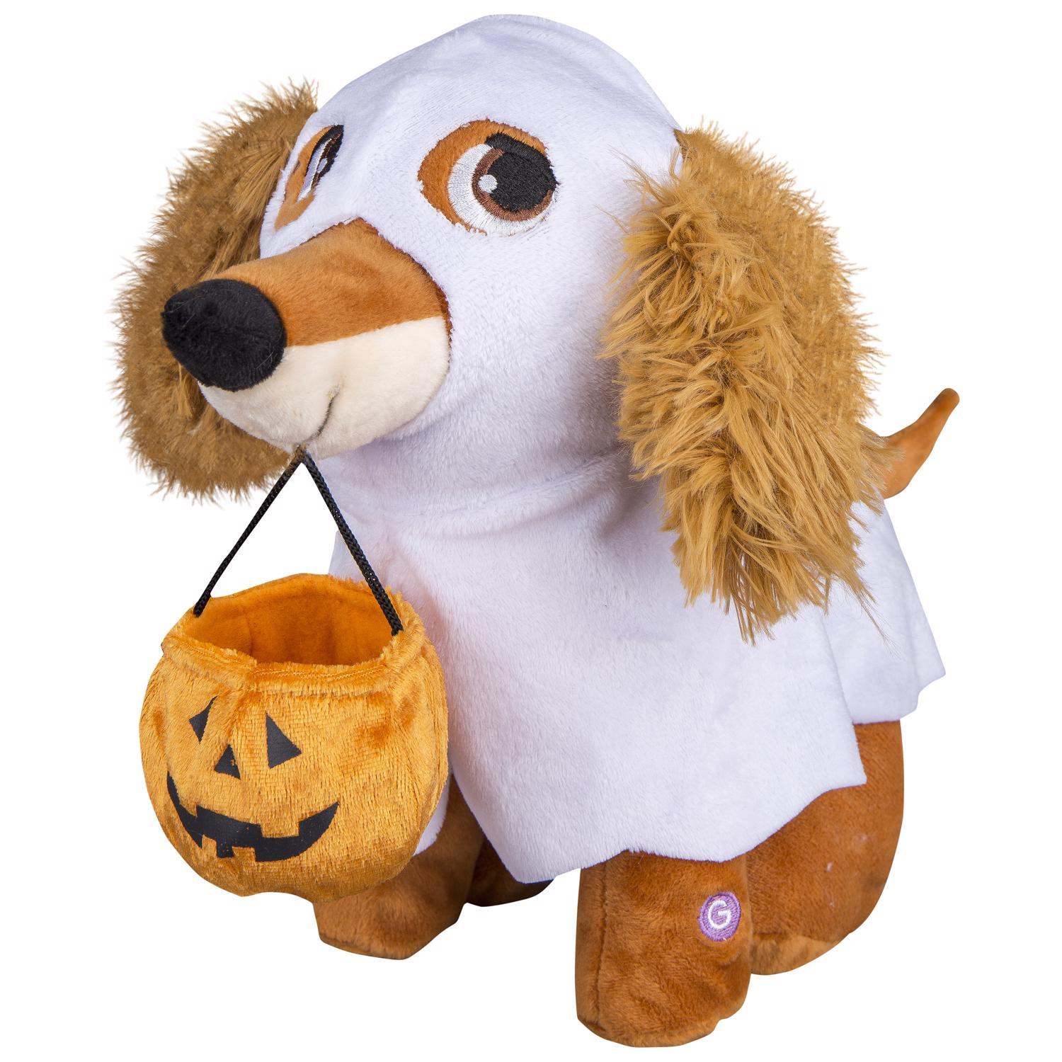Ojos Que Lloran I LOVE FANCY DRESS LTD Animatronic - Esqueleto De Gato Para Decoración De Halloween, Ojos De Luz Roja Y Efectos De Sonido, Sonidos De Lamentos Y Truenos, Accesorios De