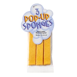 Clipper Mill Pop-Up Medium Duty Sponge For Multi-Purpose 4-1/4 in. L 3 pk