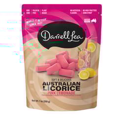 Darrell Lea Pink Lemonade Licorice Candy 7 oz