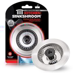 SinkShroom As Seen On TV Chrome Stainless Steel Kitchen Sink Strainer