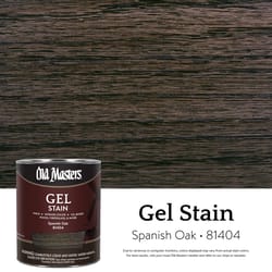 Old Masters Semi-Transparent Spanish Oak Oil-Based Alkyd Gel Stain 1 qt
