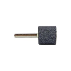 Forney 1 in. D X 1 in. L Aluminum Oxide Stem Mounted Point Cylinder 3450 rpm 1 pc