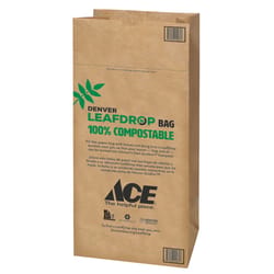 Ampac Ace Denver Leafdrop 30 gal Lawn & Leaf Bags Flat Top 5 pk