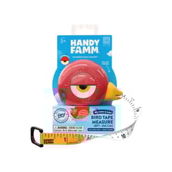 Handy Famm Lola Bird Kid's Tape Measure Red