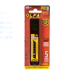 OLFA Carbon Steel 8 Point Replacement Blade 11/16 in. L 5 pc