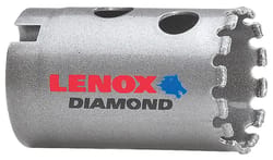 LENOX Diamond 1-1/4 in. Diamond Grit 1.5 in. L Hole Saw